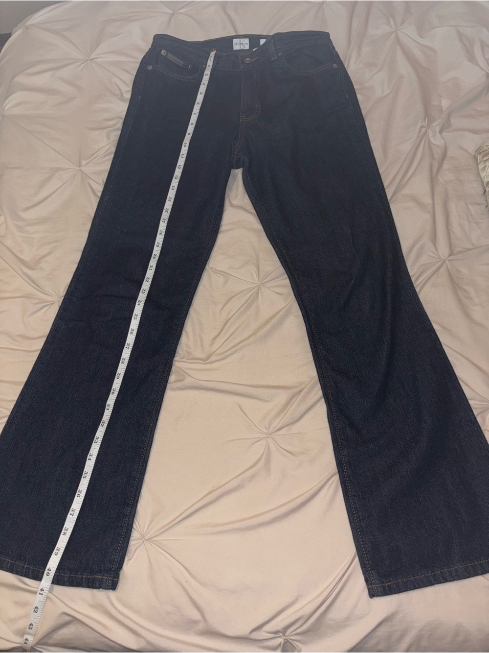 Calvin Klein Jeans Women's dark wash straight leg Jeans